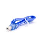 Super Debug Cable for Arduino UNO and Mega for Personal Computer, Printer, Scanner (Blue, USB A to B)