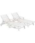 SERWALL Outdoor Chaise Lounge Chair