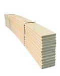 Replacement Bed Slats 690mm Length 4ft6 Double Sprung Wooden Bed Slats 53mm Wide (4) 1 single slat are not 4ft6 You need 2 single slats to make 1 row (2ft3 + 2ft3 = 4ft6)