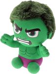 TY Marvel Avengers Hulk Regular, Licensed Squishy Beanie Baby Soft Plush Toys, Collectible Cuddly Stuffed Teddy