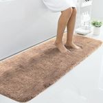 Luxe Home Runner Super Soft Non Slip Vegas Rugs for Bedroom (2x5 Ft, Rust) Pack of 1