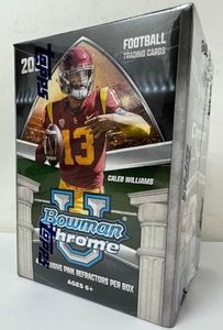 Topps 2023 Bowman Chrome University Football Value Box