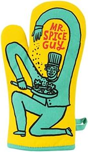 Blue Q Funny Oven Mitt ~ Mr. Spice Guy. Super-Insulated Quilting, Comfy, Natural-Fitting Shape, 100% Cotton, 1 Mitt