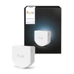 Philips Hue Wired Wall Switch, 1 Pack, Keep Your Hue Lights Reachable, Custom Controls, No Batteries, Reliable Connection, App, Voice Commands, Works with Apple Home, Google Home, Alexa