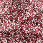 2.4 Kg/ 5.3 lbs Decorative Floor Flakes 5-8 mm Epoxy Flake Floor Paint Chips Epoxy Floor Flakes Blend Color Floor Coating Flakes for Garage Floor Interior Exterior Wall Floor (Red, Black, White)