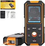 Rocky Mars Stud Finder Wall Scanner with Built-in Distance Measurement, Metal, Wood and AC Wire Modes, Rechargeable Stud Detector Upgraded Smart Sensor Accurate Detection Audio Alarm