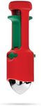 Dreamfarm Hullapit 3-in-1 Fast & Easy Strawberry Huller, Cherry Pitter & Olive Pitter - Red/Green
