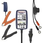 OptiMate 1 DUO, 0.6A Automatic Battery Charger & Maintainer for all 12/12.8V Motorcycle and Powersport Batteries