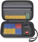 casmilee Case Compatible with Giiker Super Slide Brain Games, Brain Teaser Puzzles Organizer Storage Bag, Flow Slider Puzzle Game Holder (Grey)