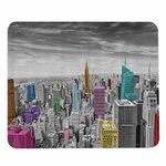 Pehede Mouse pad with Anti-Slip Rubber Base, Easy Gliding,Computer Mouse Mat for Computers, Laptop, Gaming, Office & Home, 7.9 * 9.5 in,New York City Manhattan Birds Eye View