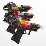 Rhode Island Novelty 7 Inch Light and Sound Laser Blaster One Per Order