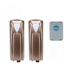 NAVKAR SYSTEMS SWM-700 Automatic Rolling Swing Gate Opener 700kgs DC Motor Roller Wheel Swing Gate Operator with Telephonic Installation Support