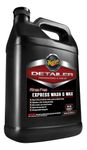 Meguiar's D11501 Detailer Rinse Free Express Car Wash & Wax 3.79L Waterless Wash & Wax