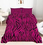TBUEKLI Zebra Print Comforter Set G
