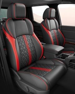 RIDEPOSH Custom Leather Seat Covers for Toyota Tacoma Double Cab 2024-2026