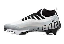 Nike Mens Vapor Edge Pro 360 Football Cleat, White Black Pure Platinum Sz 13