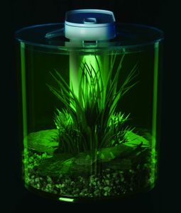 Marina 360 Aquarium 10L – Remote Control Multi-Colour LED Lighting