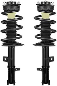 AUTOSAVER88 Front Pair Complete Struts Shocks Assembly Compatible with 2009-2019 Dodge Journey V6