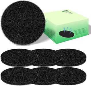 SPONDWILD Polyurethane Activated Charcoal Filters -7 Pack 7.3 Inch Round Strong Odor Control Replacements for Kitchen and Countertop Compost Buckets/Bins