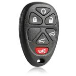 Car Key Fob Keyless Entry Remote fits 2007-2014 Chevy Tahoe Suburban / 2007-2014 Cadillac Escalade / 2007-2014 GMC Yukon (fits Part # 15913427, 20869057, 22756462)