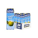 Goya Coconut Water with Pulp, 17.6 fl oz, (Pack of 24)