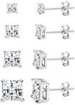 MILACOLATO Cubic Zirconia Stud Earr