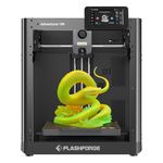 FLASHFORGE Adventurer 5M 3D Printer,600mm/s Max Speed Core XY 3D Printers with Auto Leveling,280°C Direct Extruder, 3s Detachable Nozzle, Dual-Sided PEI Platform,Dual Cooling, for Home,Kids,Beginners