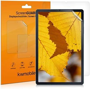 kwmobile 2X Salvapantallas Compatible con Samsung Galaxy Tab S6 Lite (2024/2022/2020) - Protector de Pantalla Transparente para Tablet