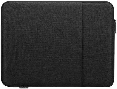 MoKo Funda Protectora Compatible con iPad Pro 11 M2 2022-2018, iPad 10ª Gen 10,9" 2022, iPad Air 5/4 10,9" 2022, Galaxy Tab S8 2022, iPad 9/8/7 10,2"/ 9,7", Air 3 10,5" 2019, Surface Go 2 10,5", Negro