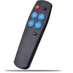 Universal Big Button Easy Simple TV Remote Control for Elderly Senior, Learning Remote Control for IR Remote Control, Works with Major TV Brands