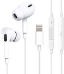 iPhone Earphones, Wired (2025 New Edition, Apple MFi Certified), Genuine iPhone Earphones, Lightning Connection, Stereo Earphones, Microphone Included, Phone Compatible, Remote Control, Volume Control