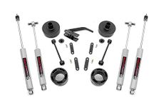 Rough Country 2.5" Lift Kit (fits) 2007-2018 Jeep Wrangler JK | Series II | N3 Shocks | Suspension System | 65730