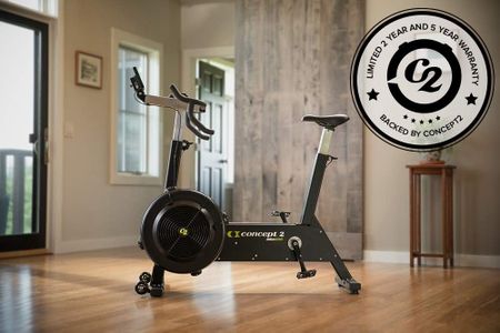 Concept2 BikeErg Exercise Bike with PM5 Monitor – Indoor Cycling