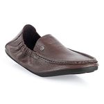 ID Brown Slip-On Casual Loafers for Men