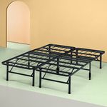 Zinus Full Bed Frame - 14 inch SmartBase Metal Bed Frame with Steel Slat Support, Box Spring Replacement, Tool-Free Assembly - Heavy Duty Platform Bed Frame with Underbed Storage Space, Full Size