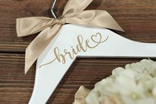 Bride Heart Wedding Hanger, Bride H