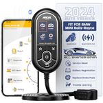 ANCEL BD330 Battery Registration Scan Tool Fits for BMW/Mini/Rolls Royce, Full System OBD2 Scanner Bluetooth Diagnostic Tools, Car Code Reader for iOS & Android, EPB/ETC/Oil Reset