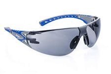 Riley Eyewear Stream Evo Sunglasses Industrial Workwear Eye Protection Safety Glasses (Grey)