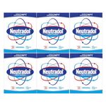 Neutradol Slow Release Gel, Air Freshener and Odour Eliminator, No Plug or Spray Needed, Original, Multipack of 6 x 135g