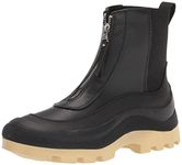 Circus by Sam Edelman Women's Bethanie Rain Boot, Black Lemon Drop, 3.5 UK