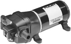 Flojet 1202.1050 04406-143A Quad II Water Pump 'Quiet Quad' - 12V DC, 3.2 GPM,Black