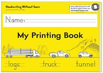 Learning Without Tears - My Printing Book Student Workbook, Current Edition - Handwriting Without Tears Series - 1st Grade Writing Book - Letters, Language Arts Lessons - for School or Home Use