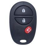 Key Fob Remote Replacement Fits for Toyota Tundra Tacoma Sienna Sequoia Highlander 2007 2008 2009 2010 2011 2012 2013 GQ43VT20T Keyless Entry Remote Control 89742-AE010 AE011 3Button 315Mhz