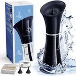 KAUGIC Ear Wax Removal Kit with One-Piece Waste Tank, Electric Ear Cleaner with Smart Temperature Sensor, Safe and Effective Earwax Remover with 4 Pressure Modes