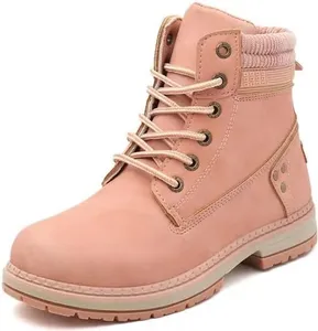 sofysofy Women Work Boots - Waterproof Hiking Outdoor Lightweight Construction Comfortable