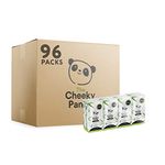 The Cheeky Panda – Bamboo Pocket Tissues | Bulk Box of 96 Packs (10 Tissues per Pack) | Hypoallergenic, Eco-Friendly, Super Soft, Strong & Sustainable