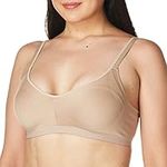 Olga Women's Easy Does It No Bulge Bra, Toasted Almond, XXXL