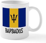 CafePress Barbados Flag Mug 11 oz (325 ml) Ceramic Coffee Mug