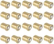 uxcell Door Cabinet Closet Drawer 5mm Dia Brass Ball Catch Latch Catcher 20pcs