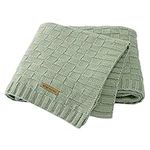 LAWKUL Baby Blankets for Boys Cable